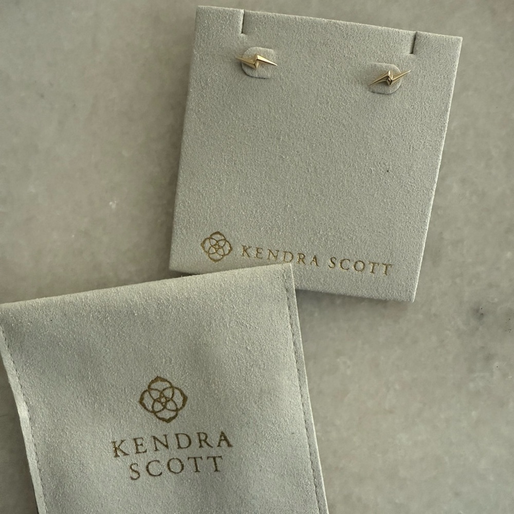 Kendra Scott Gold Stud Earrings